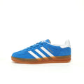 Adidas Originals Gazelle Indoor Blue White Gum Suede Sneaker