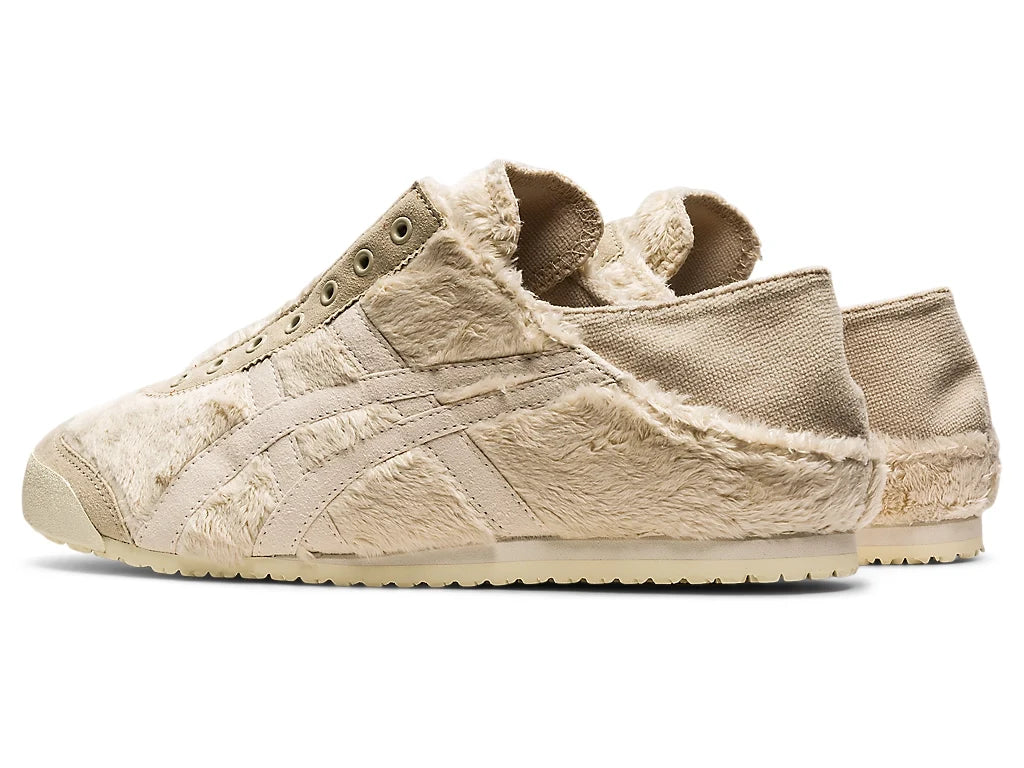 Onitsuka Tiger Mexico 66 Slip-On Unisex Sneaker Beige Furry