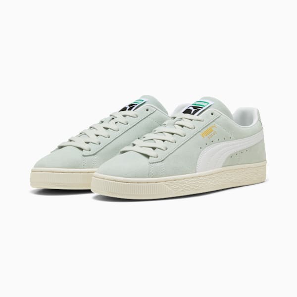 PUMA Suede Classic Mint Green-White-Vintage Off-White