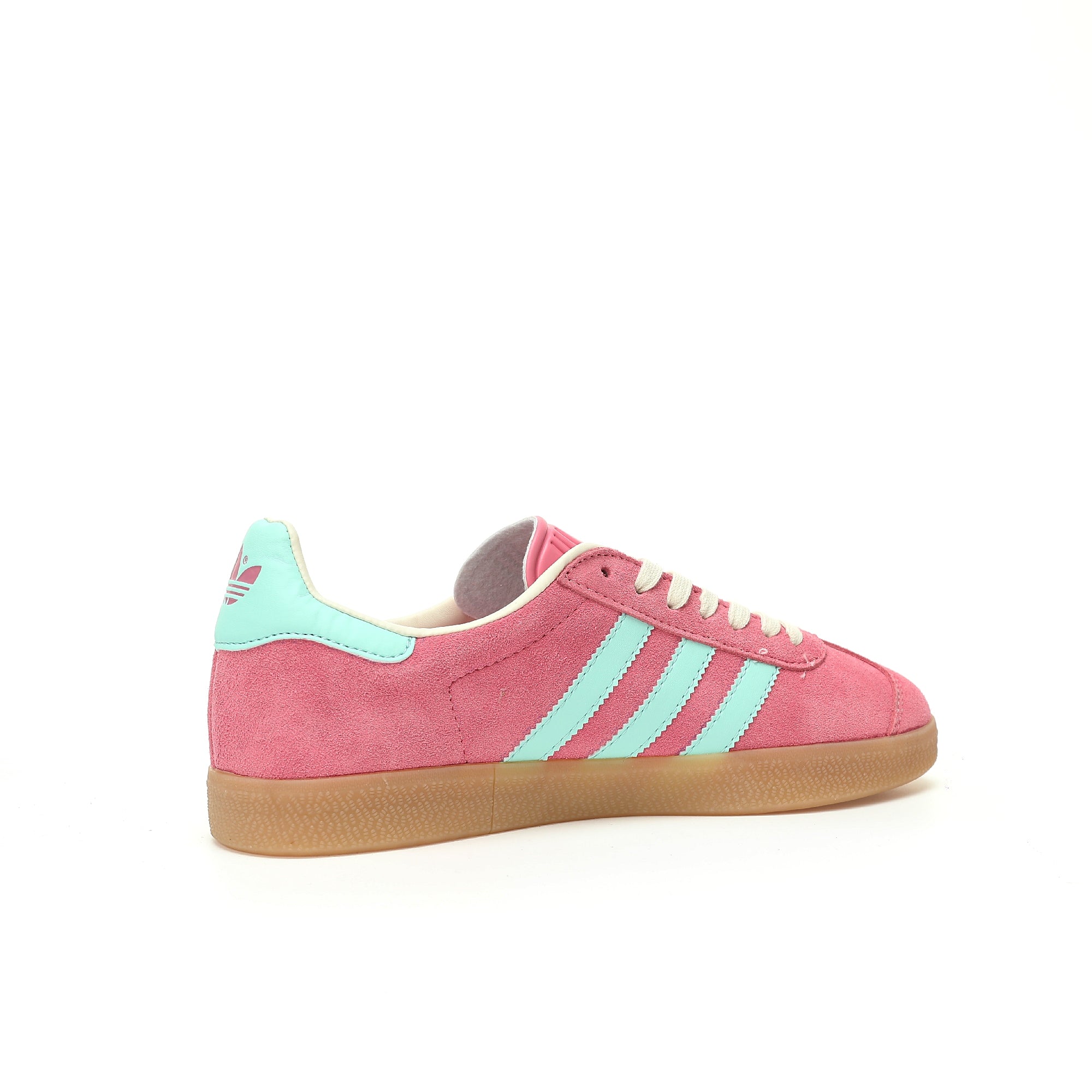 Adidas Originals Gazelle Indoor Pink Mint Gum Suede Sneaker