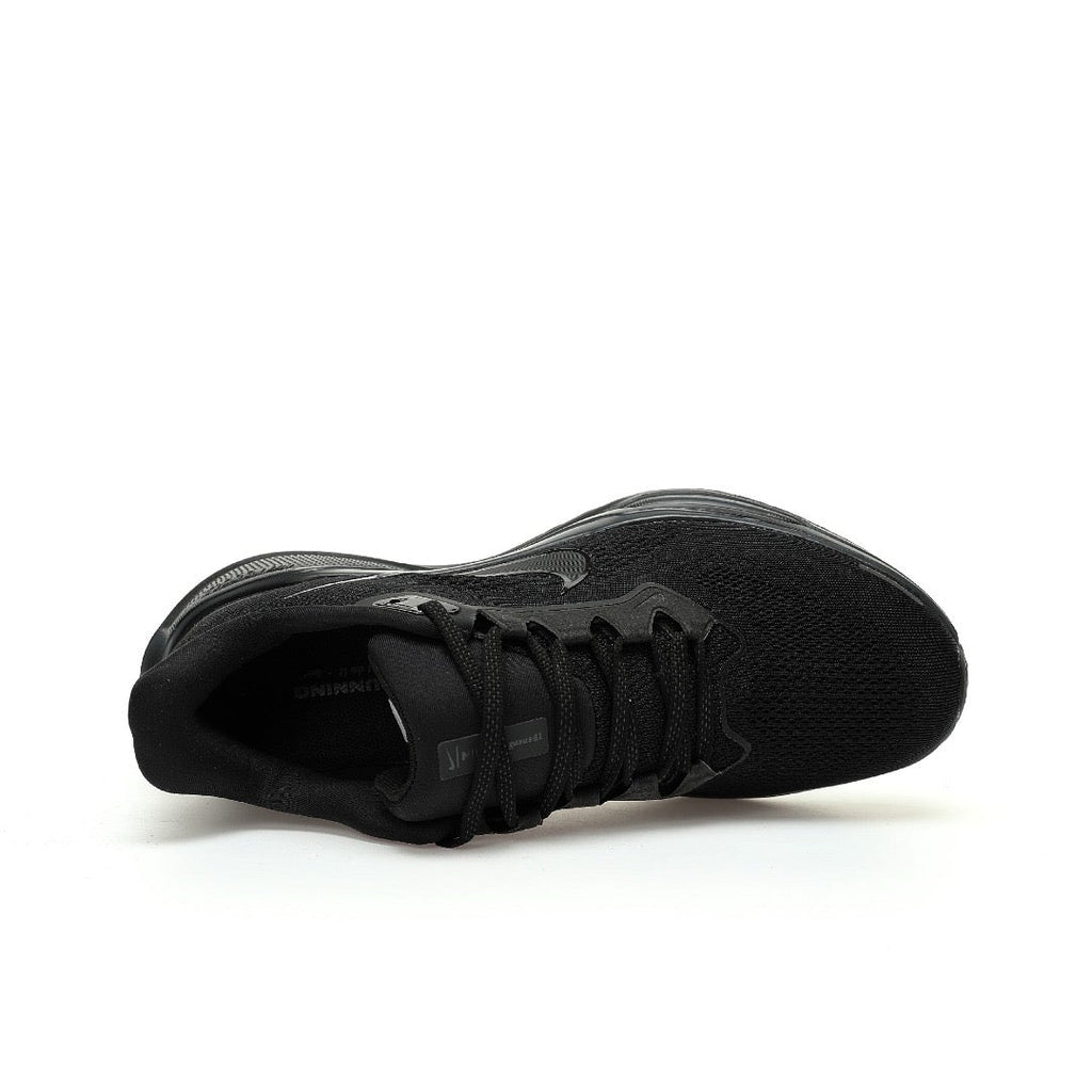 Nike Air Zoom Pegasus – All-Black Mesh Athletic Running Sneakers