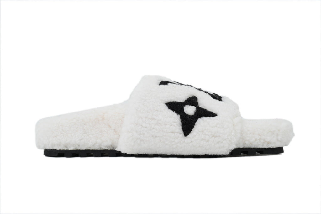 Louis Vuitton Teddy Slide Sandals【White】