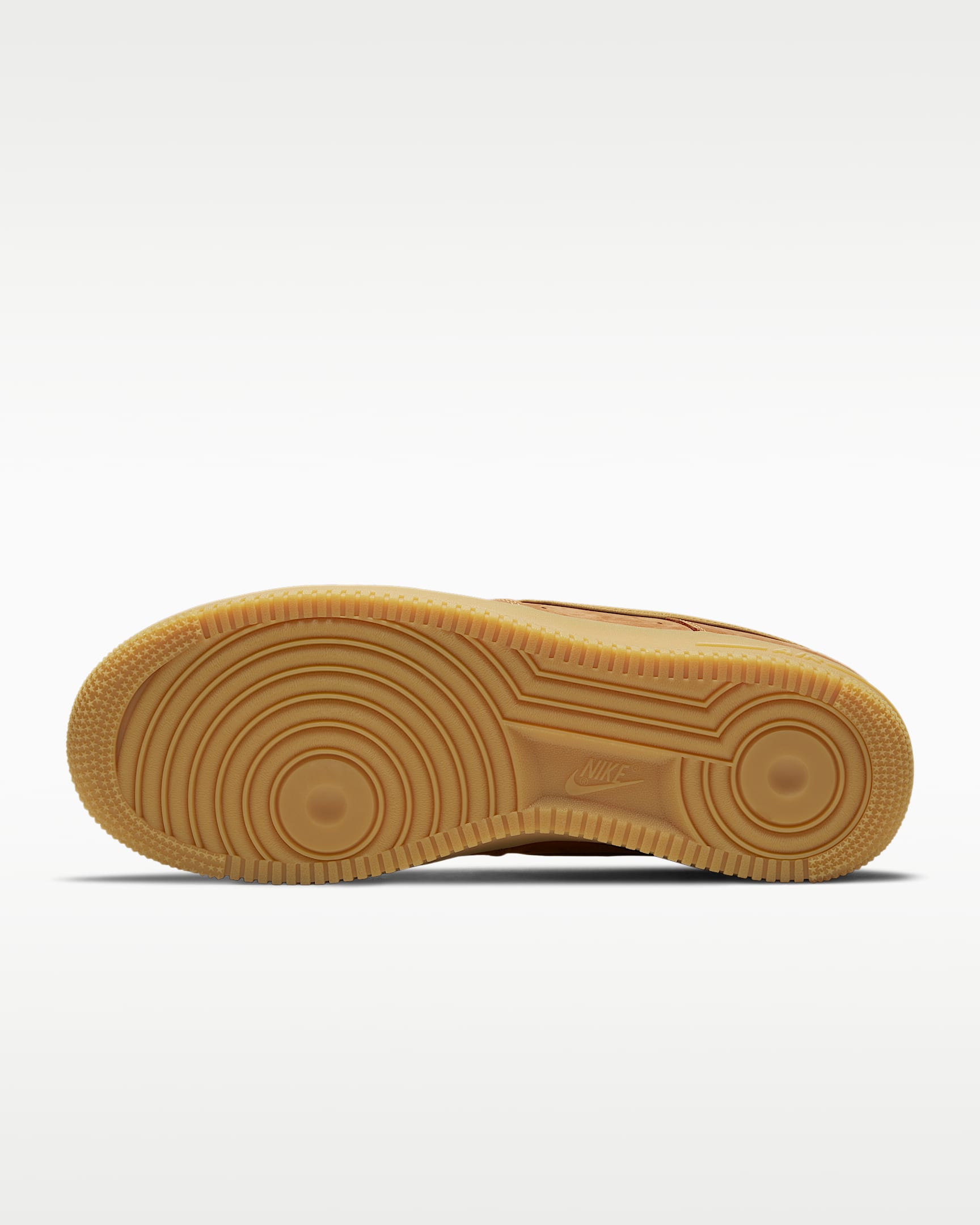 Nike Air Force 1 '07 Wheat Suede Gum Sneakers