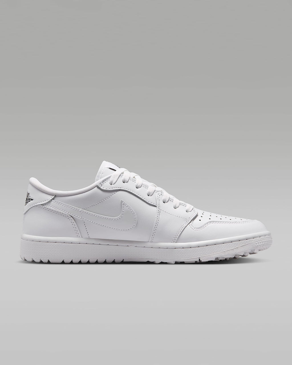 Air Jordan 1 Low G Golf Triple White Sneakers