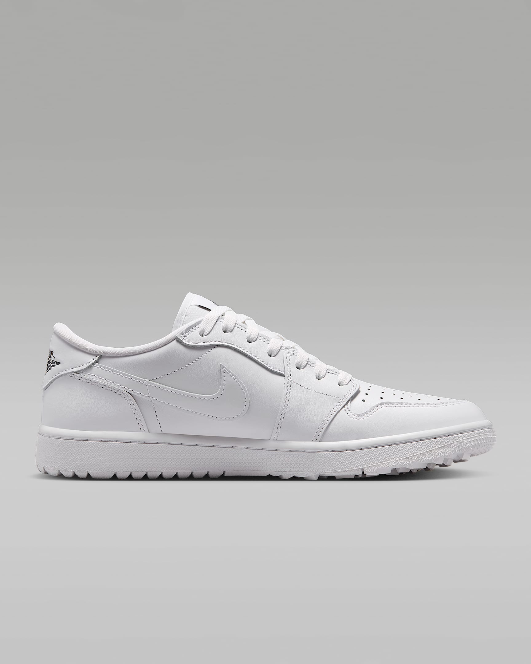 Air Jordan 1 Low G Golf Triple White Sneakers