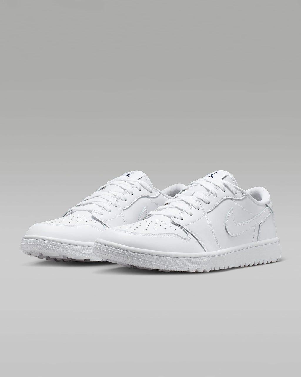 Air Jordan 1 Low G Golf Triple White Sneakers