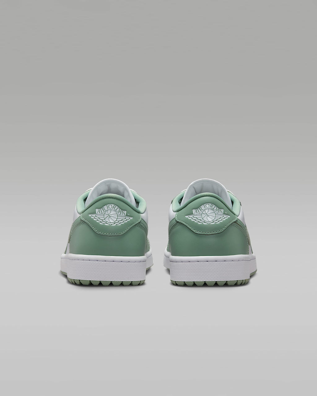 Air Jordan 1 Low OG White Jade Green Leather Sneakers