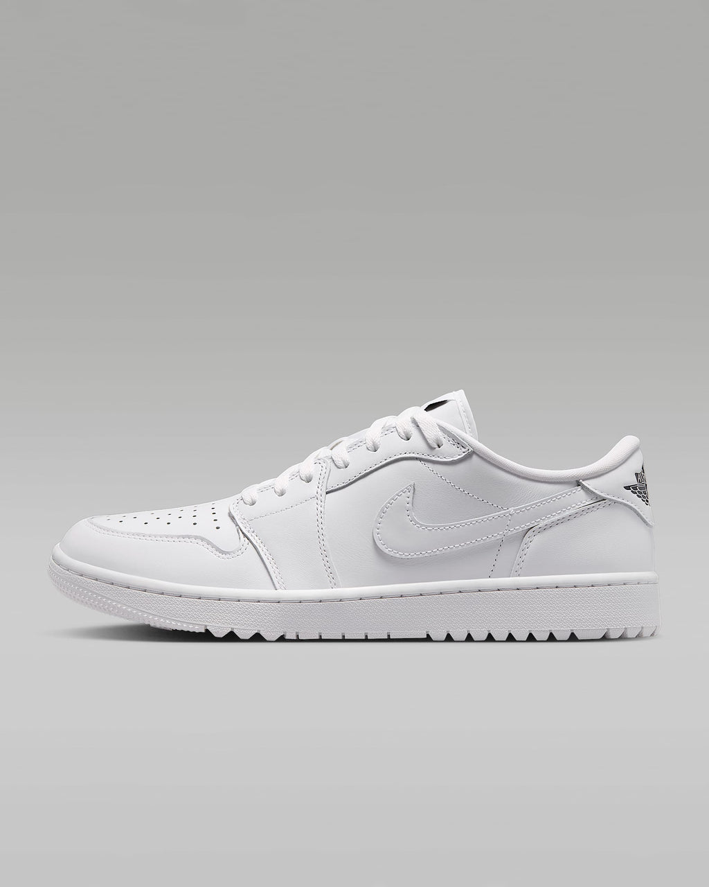 Air Jordan 1 Low G Golf Triple White Sneakers