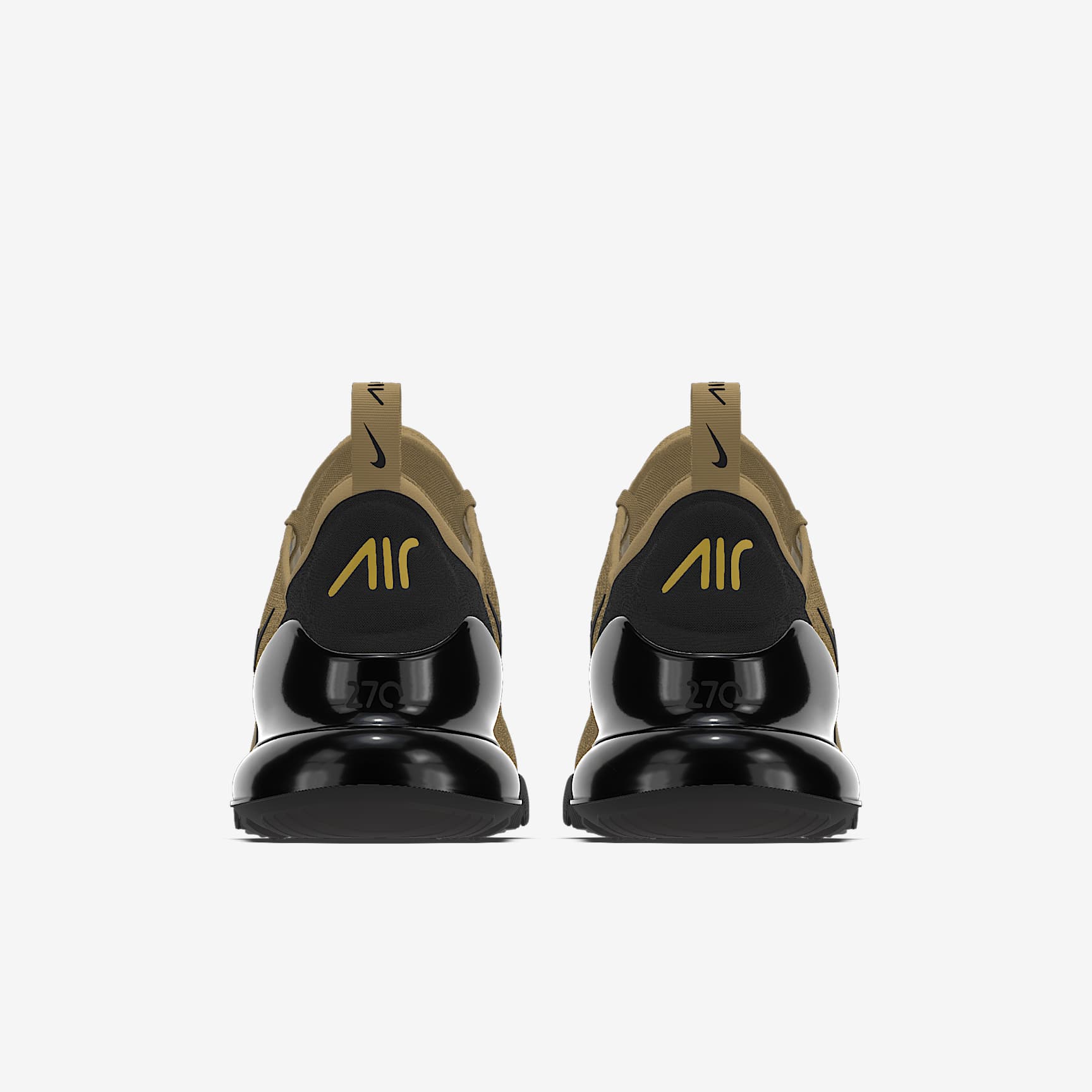 Nike Air Max 270 By You – Khaki/Black Custom Sneaker