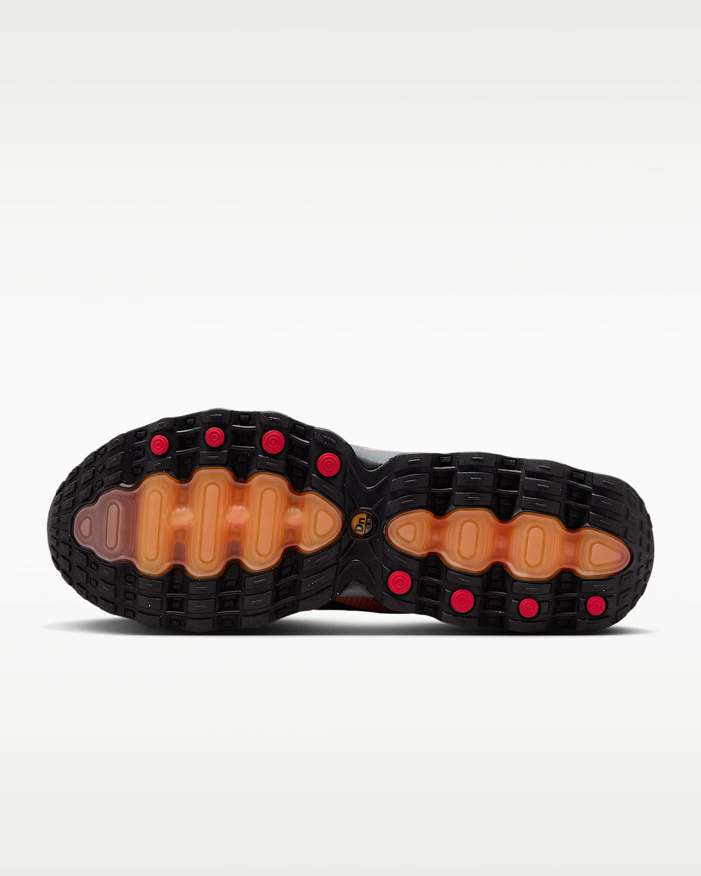 Nike Air Max DN Roam – Grey / Orange Mesh Athletic Sneakers