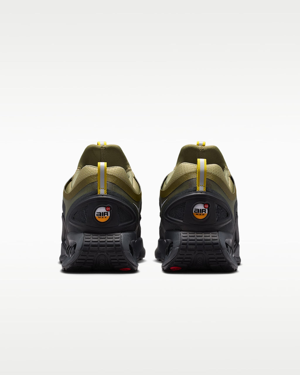 Nike Air Max DN Roam – Olive Green / Black Mesh Athletic Sneakers