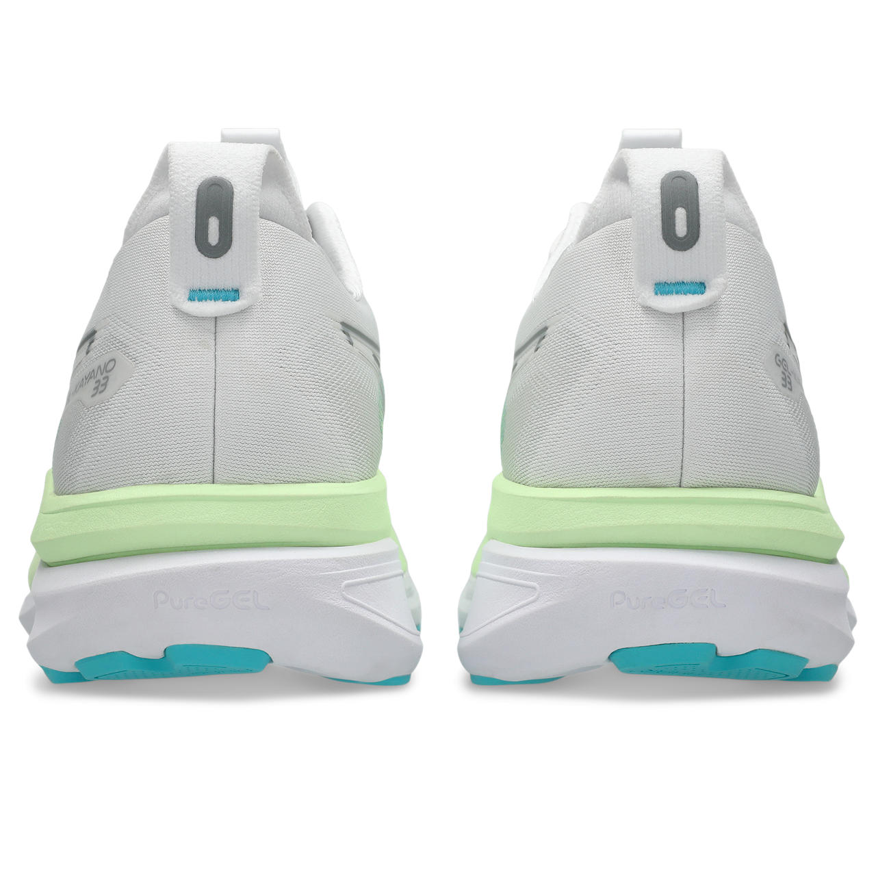 Asics Gel-Kayano 33 White / Mint Green