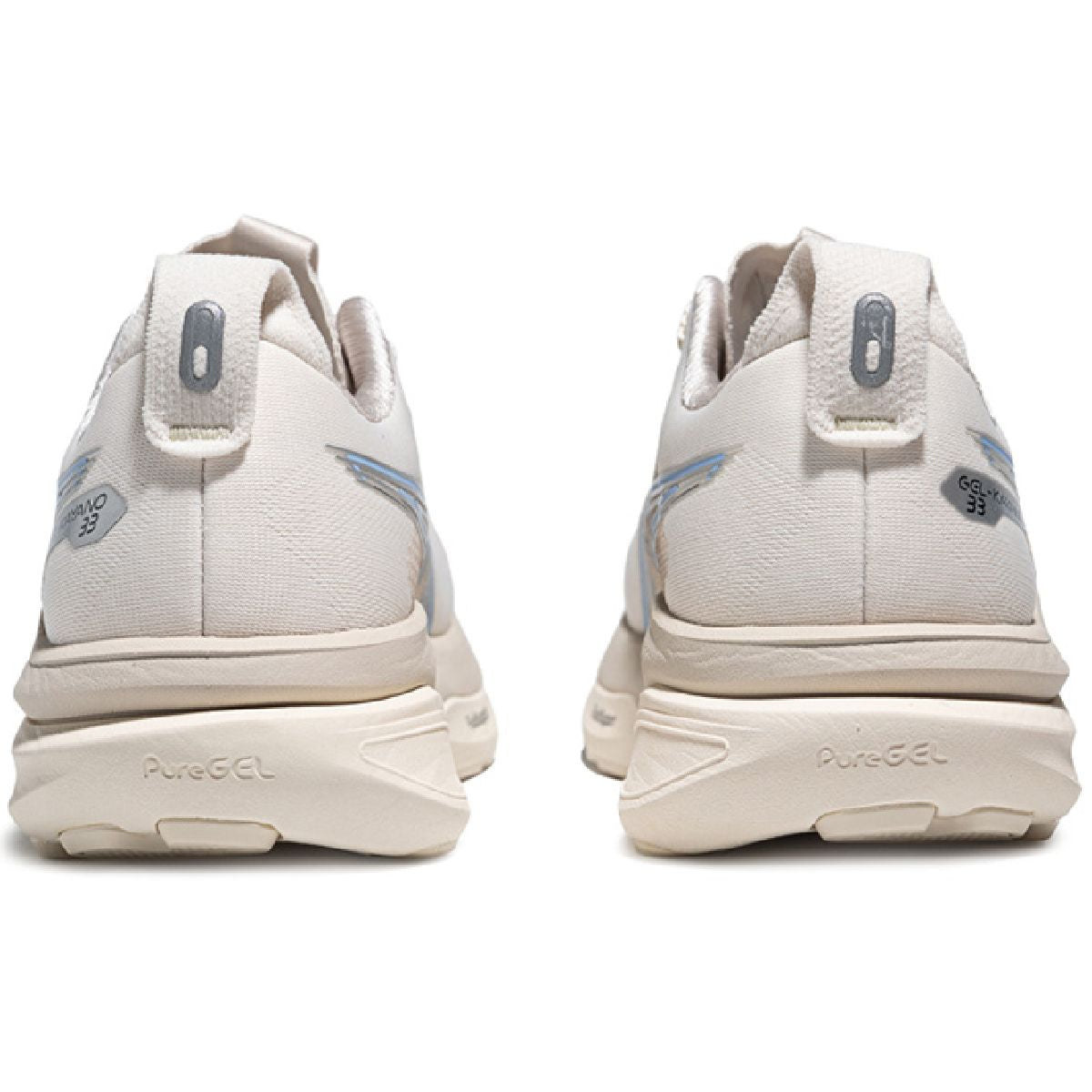Asics Gel-Kayano 33 Cream / Light Blue / Silver