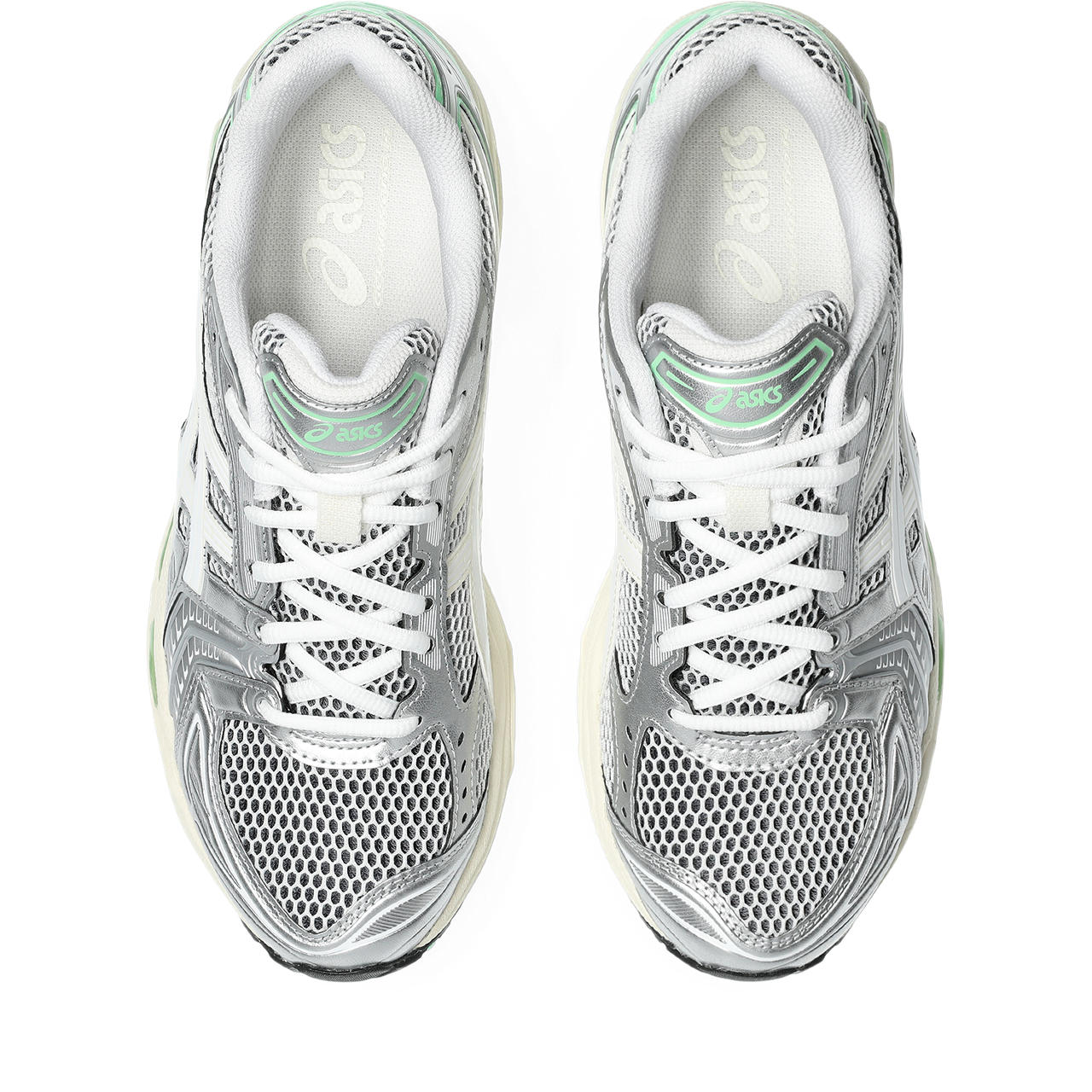Asics Gel-Kayano 14 Silver / White / Mint Green