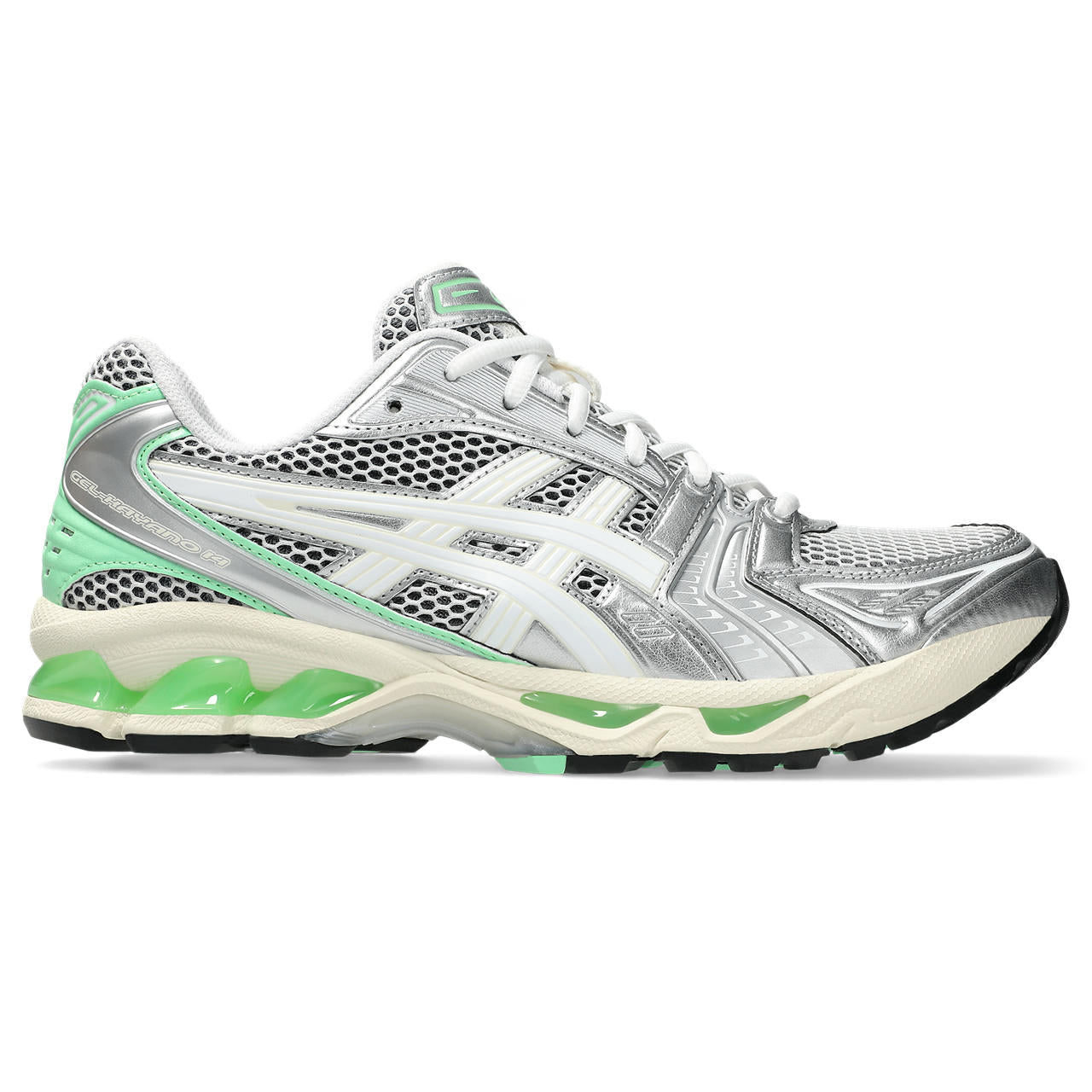 Asics Gel-Kayano 14 Silver / White / Mint Green