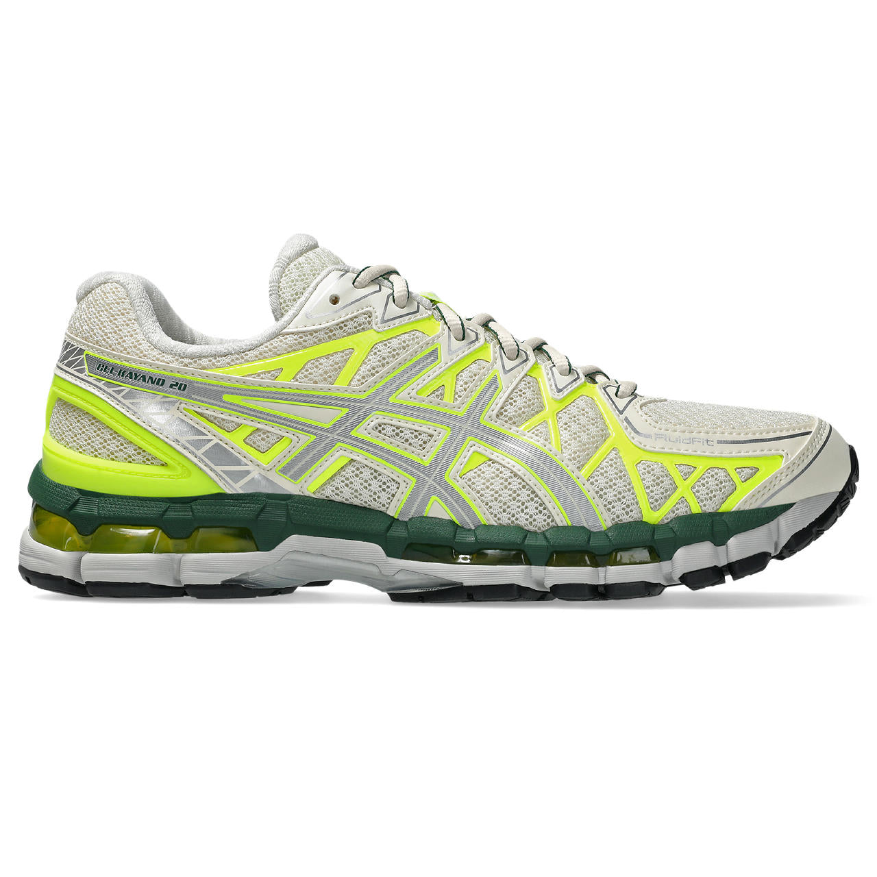 Asics Gel-Kayano 20 Cream / Fluorescent Yellow / Dark Green
