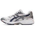 Asics Gel-Kayano 14 White / Metallic Silver / Dark Navy