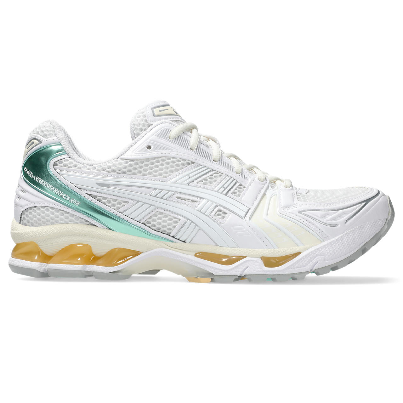 Asics Gel-Kayano 14 White / Metallic Teal