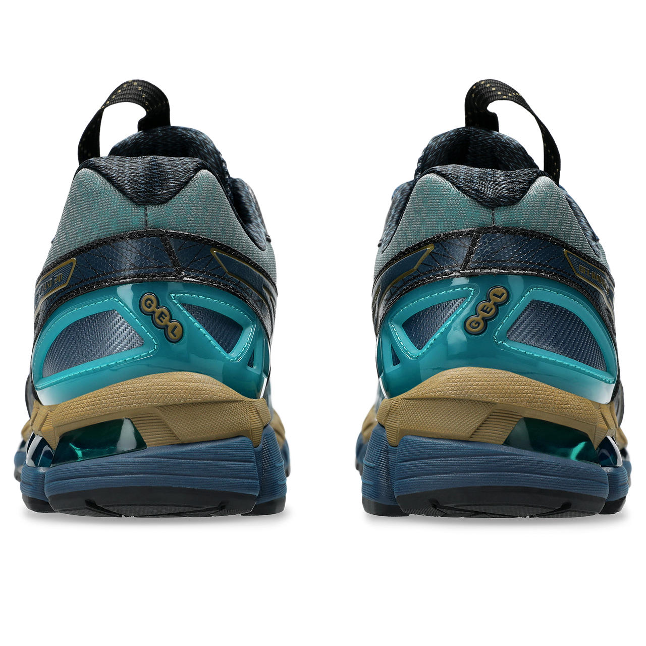 Asics Gel-Fujitrabuco Blue / Teal / Gold / Tan