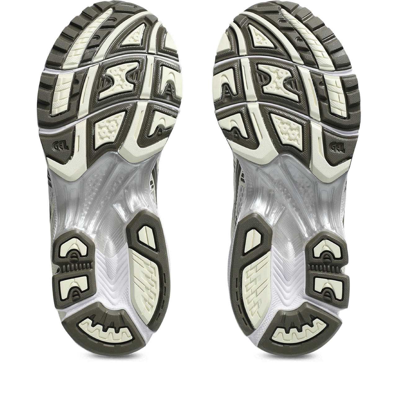 Asics Gel-Kayano 14 White / Olive / Metallic Silver
