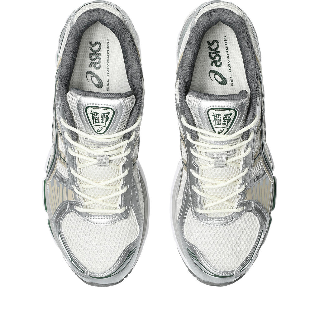 Asics Gel-Nimbus White / Metallic Silver / Dark Green / Beige