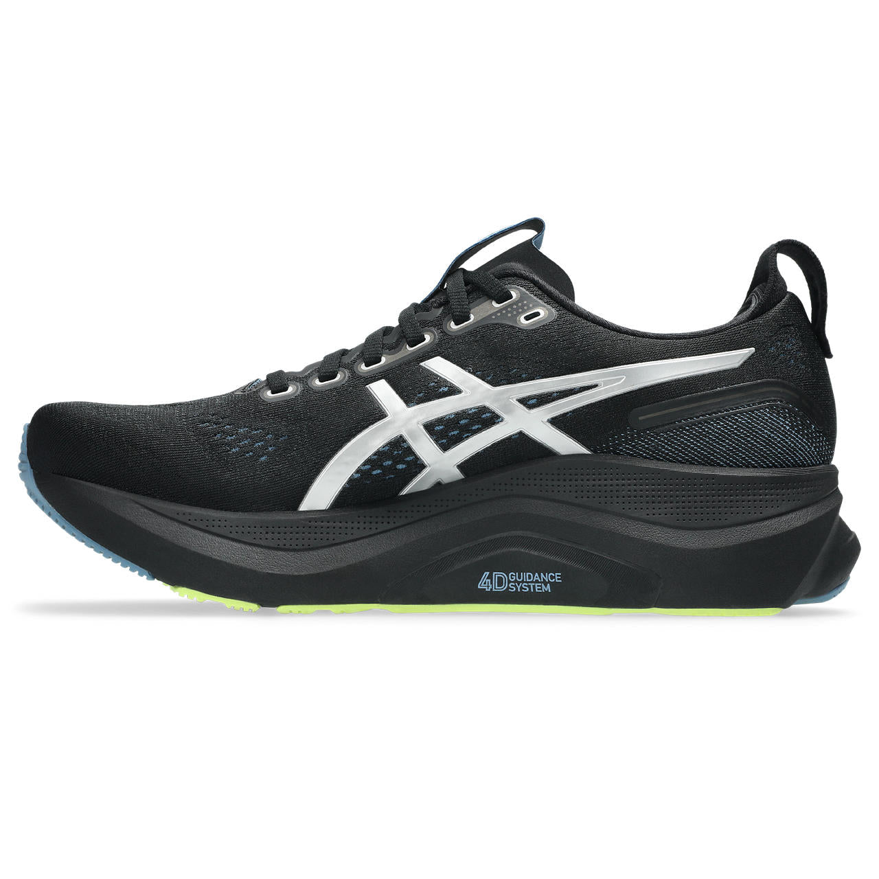 Asics Gel-Kayano 32 Black / Metallic Silver / Neon Green
