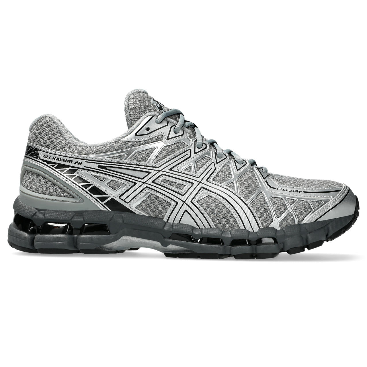 Asics Gel-Kayano 20 Silver / Gray / Black