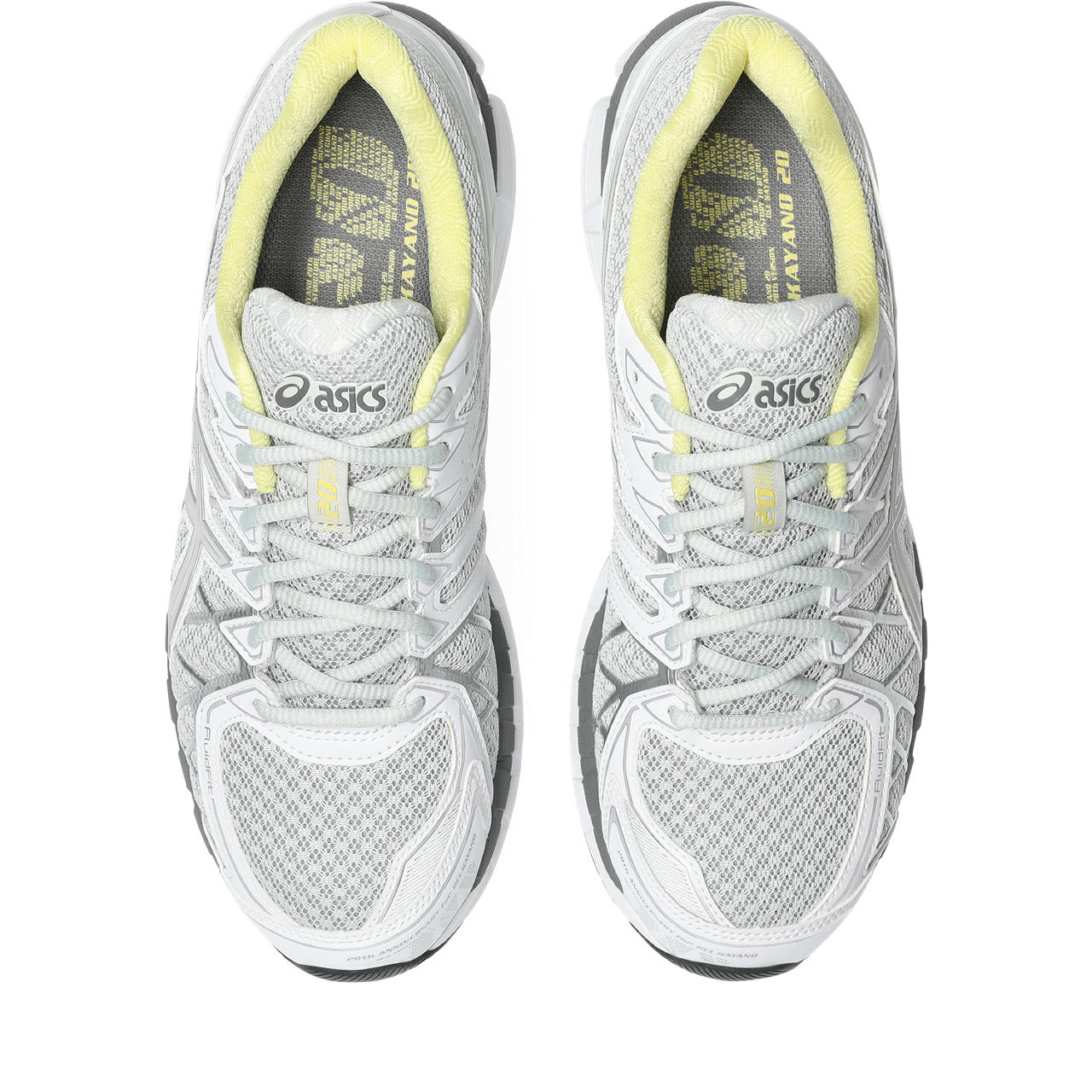 Asics Gel-Kayano 20 White / Silver / Pale Yellow