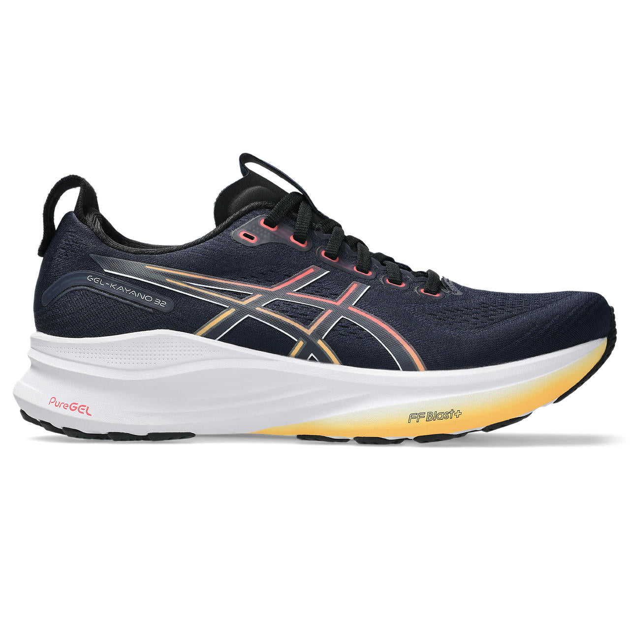 Asics Gel-Kayano 32 Midnight Navy / Red / Gold