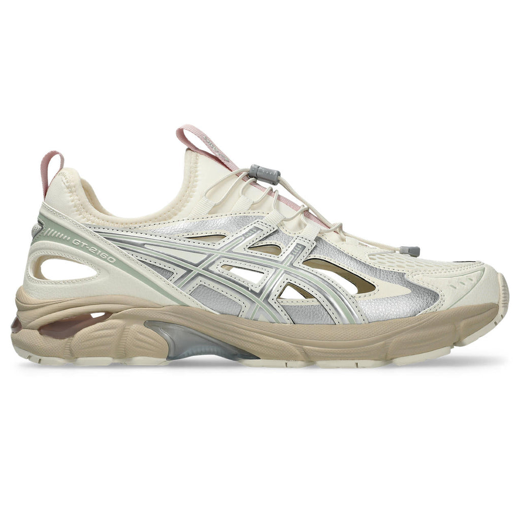 Asics GT-2160 Cream / Silver / Light Green / Pink