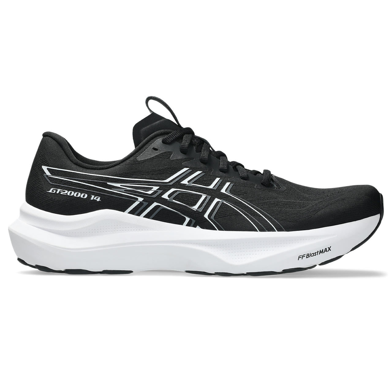 Asics GT‑2000‑14 Black‑White‑Silver