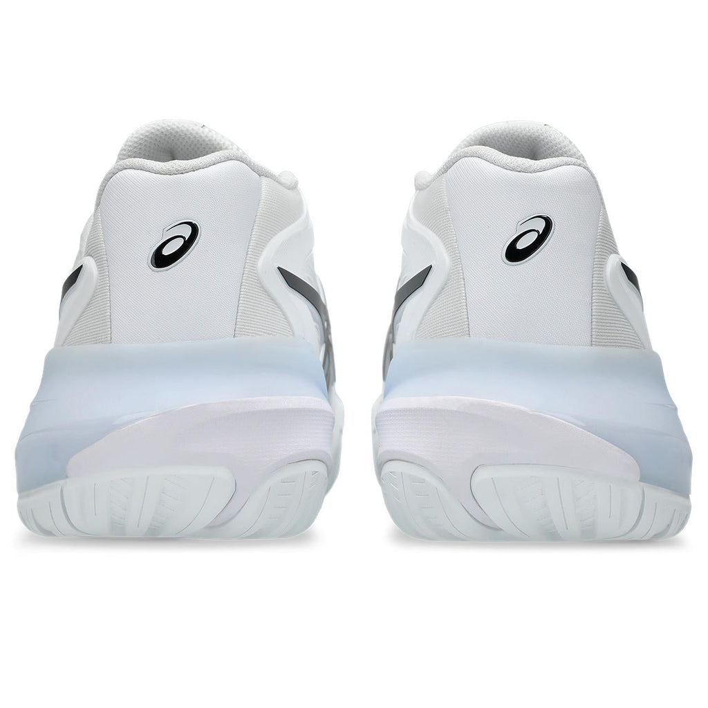 Asics Gel-Resolution – White/Black/Light Blue Tennis Sneaker