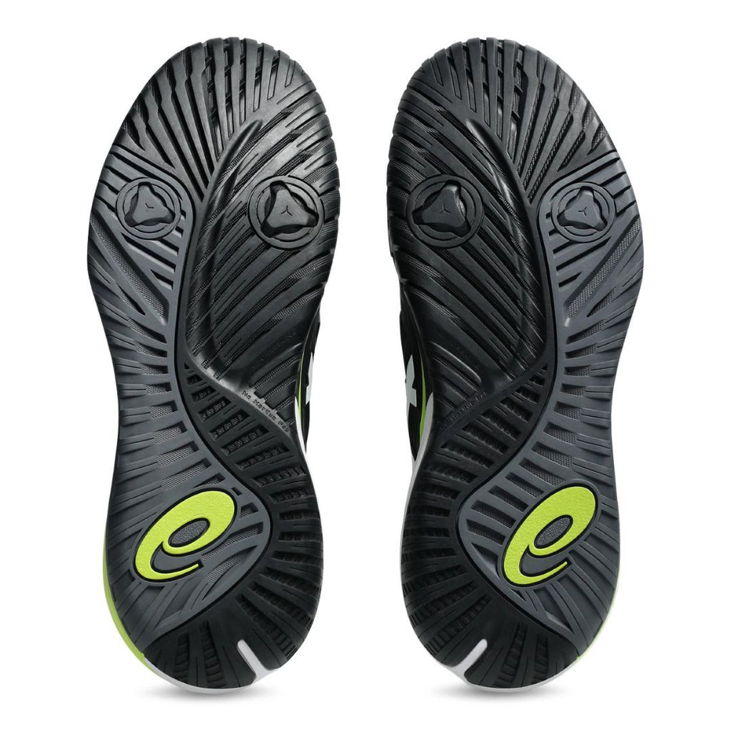Asics Gel-Resolution – Black/White/Neon Green Tennis Sneaker