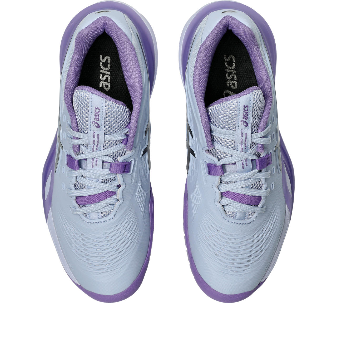 Asics Gel-Resolution – Light Blue/Purple/Black Tennis Sneaker
