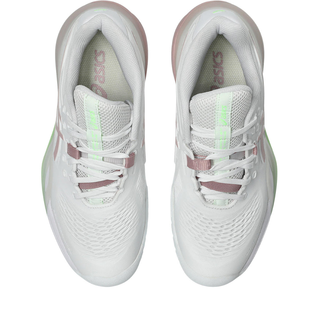 Asics Gel-Resolution – White/Dusty Pink Tennis Sneaker