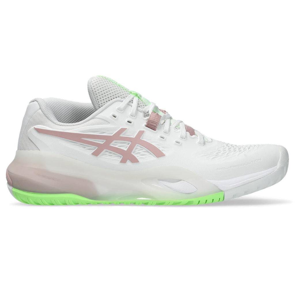 Asics Gel-Resolution – White/Dusty Pink Tennis Sneaker