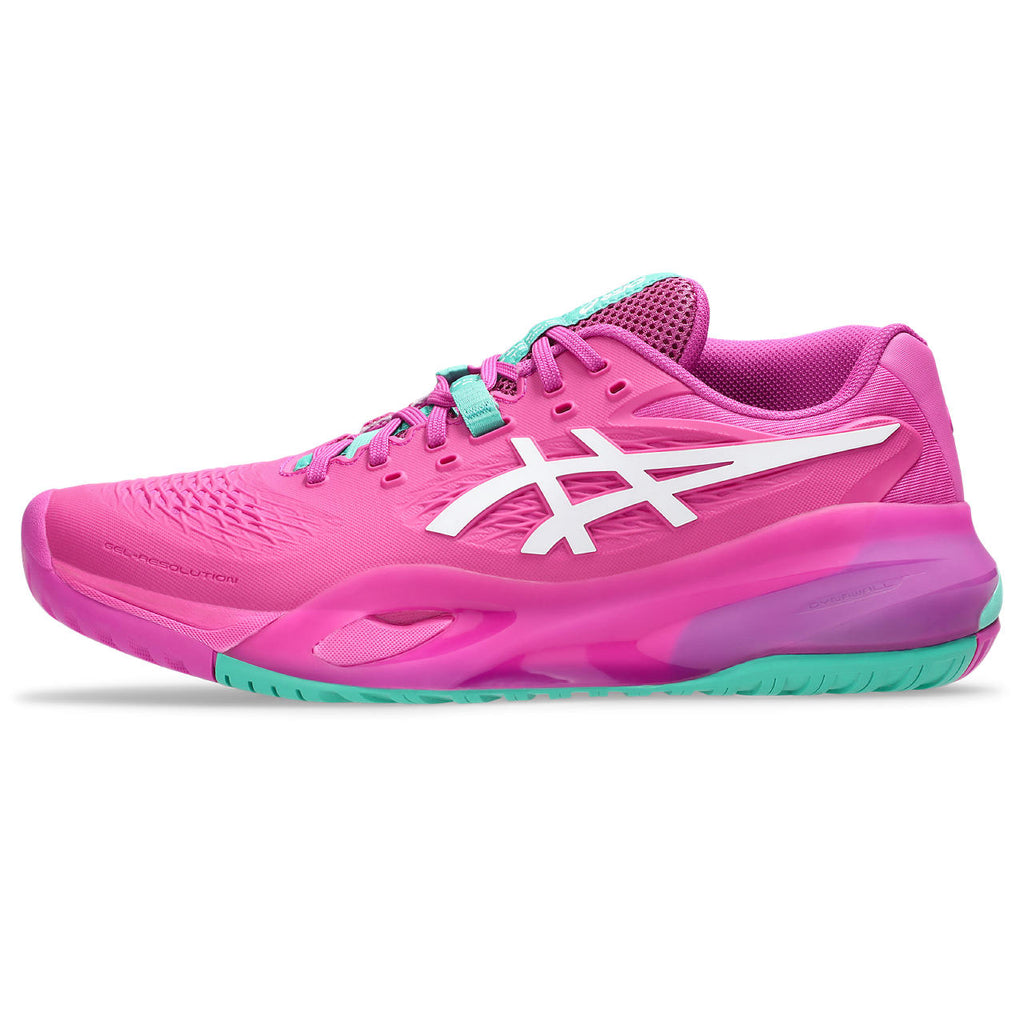 Asics Gel-Resolution – Hot Pink/White/Turquoise Tennis Sneaker