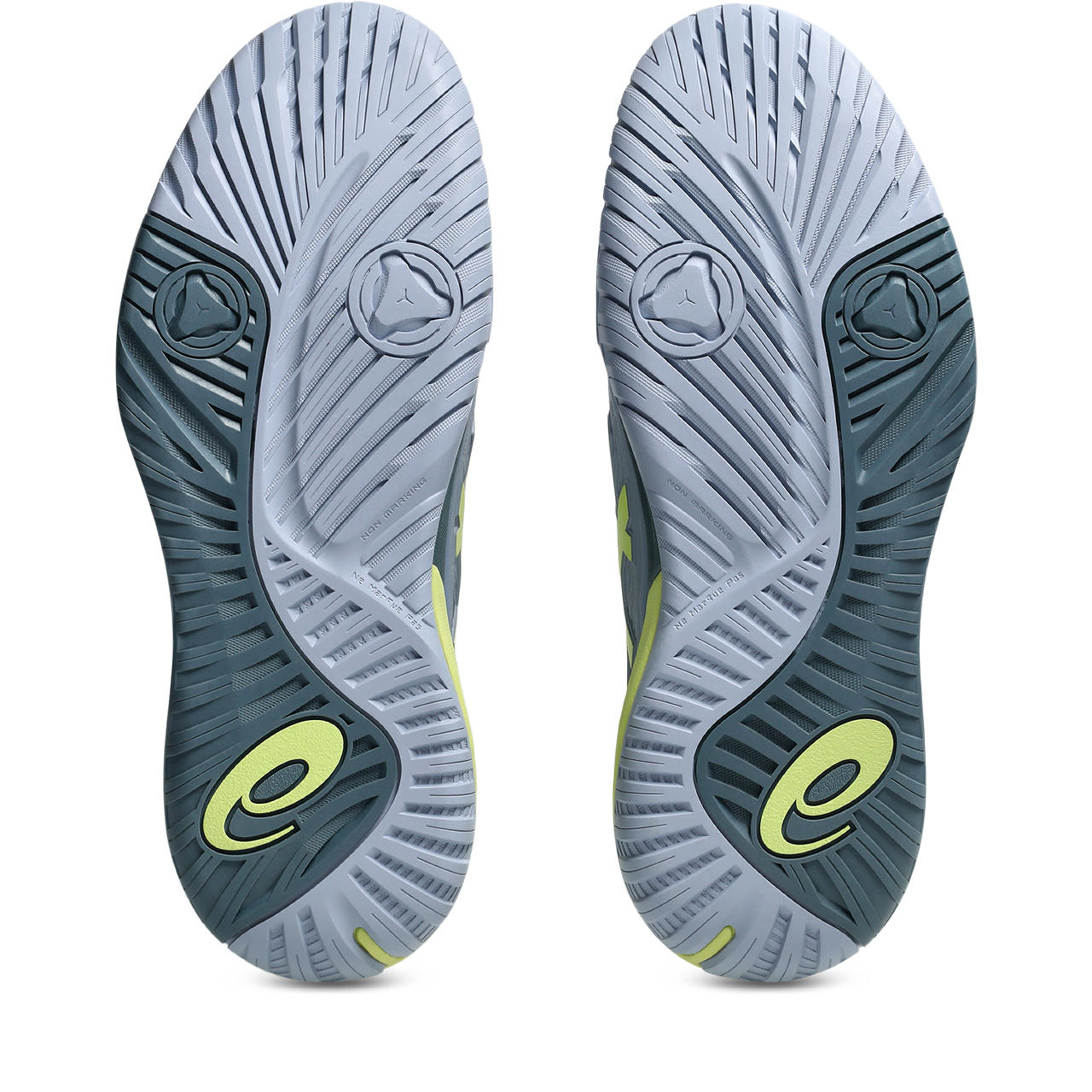 Asics Gel-Resolution – Grey/Pale Lime Yellow Tennis Sneaker