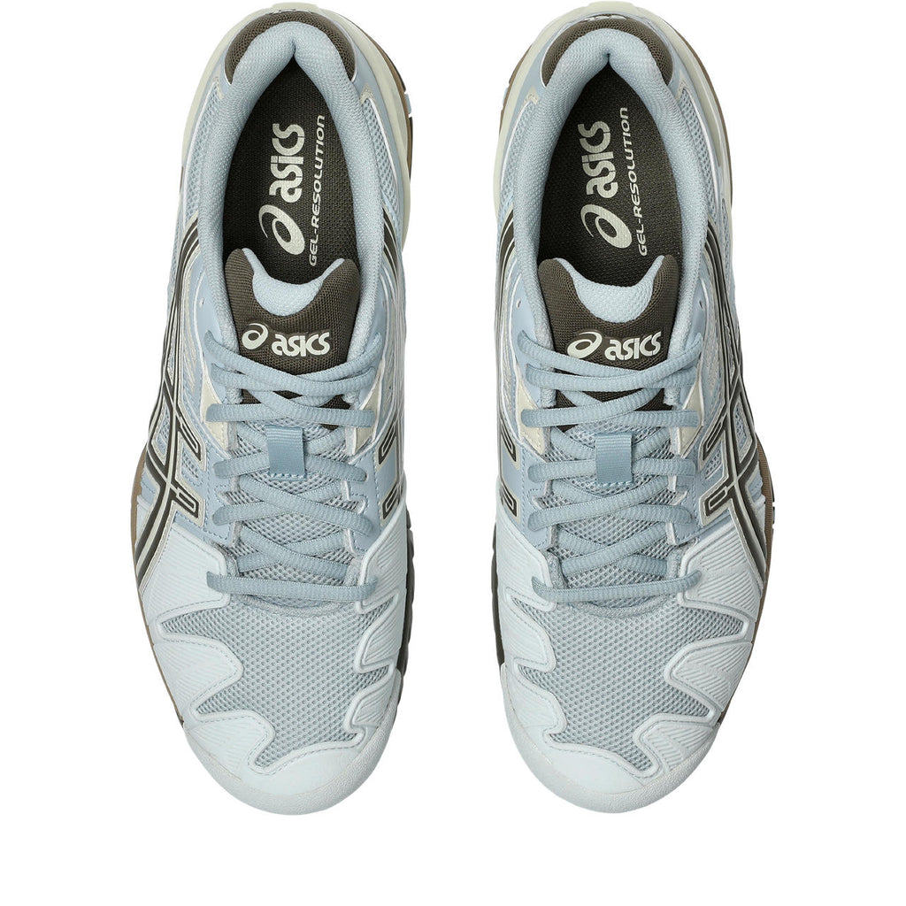 Asics Gel-Resolution – Light Sky Blue/Brown/Cream Tennis Sneaker