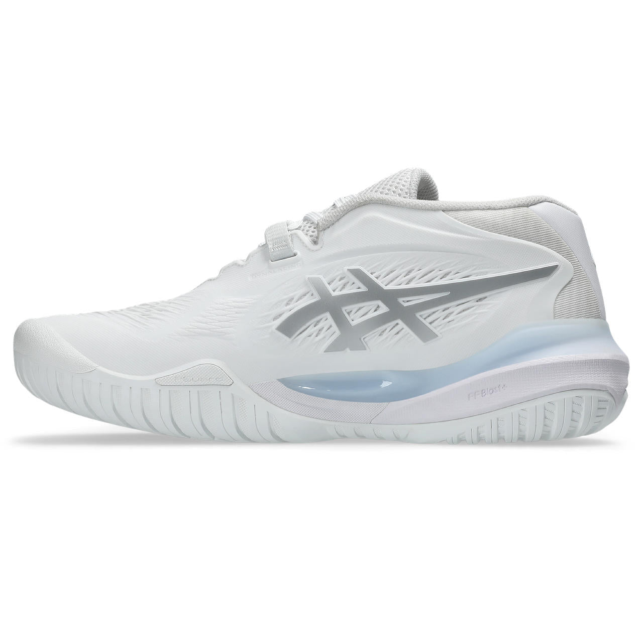 Asics Gel-Resolution – White/Silver Tennis Sneaker