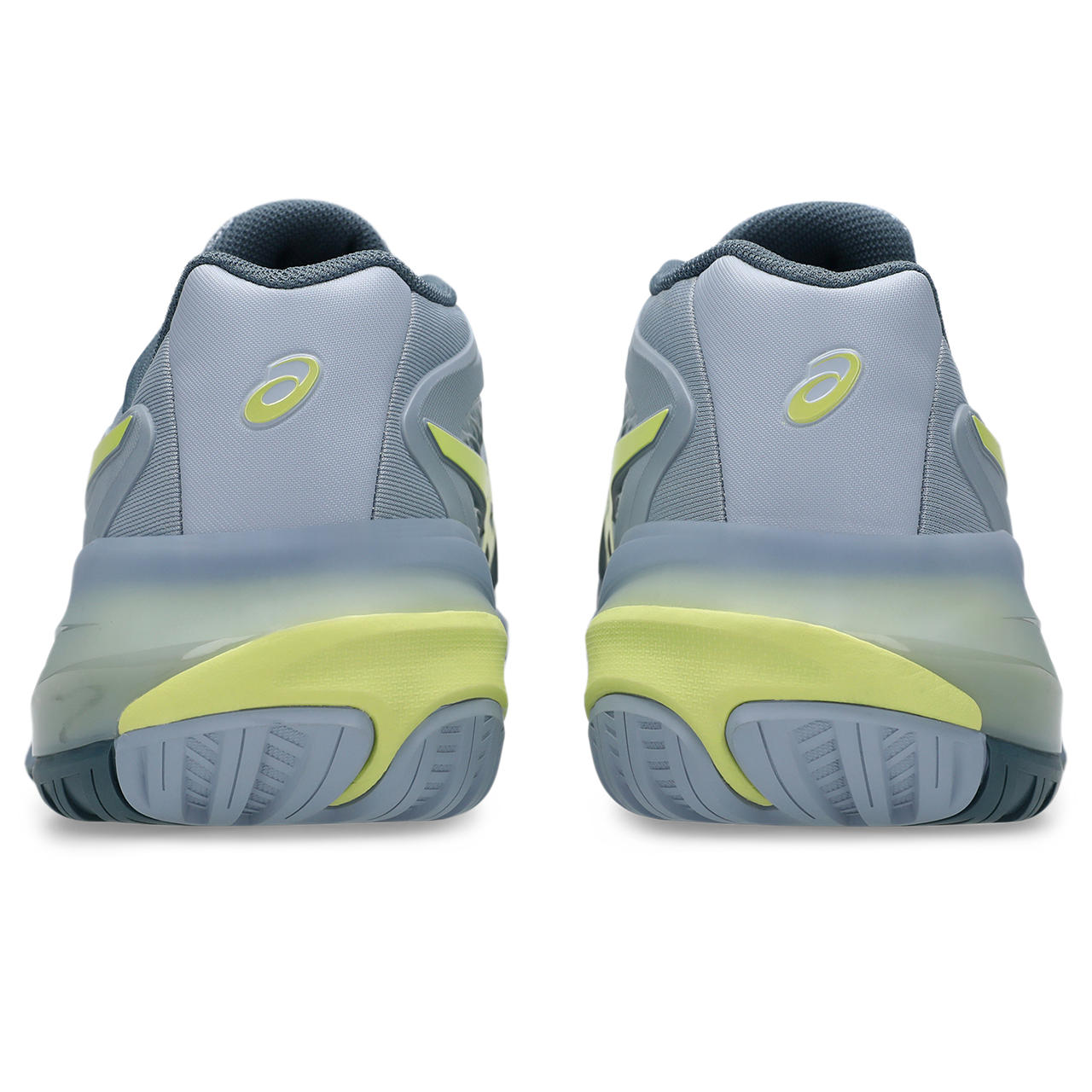 Asics Gel-Resolution – Light Grey/Lime Yellow Tennis Sneaker