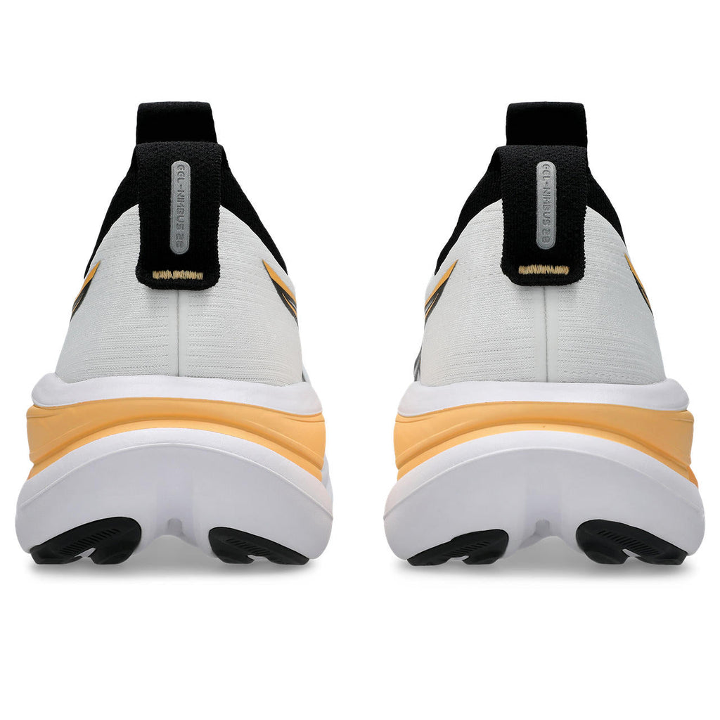 Asics Gel-Nimbus 27 White / Black / Orange