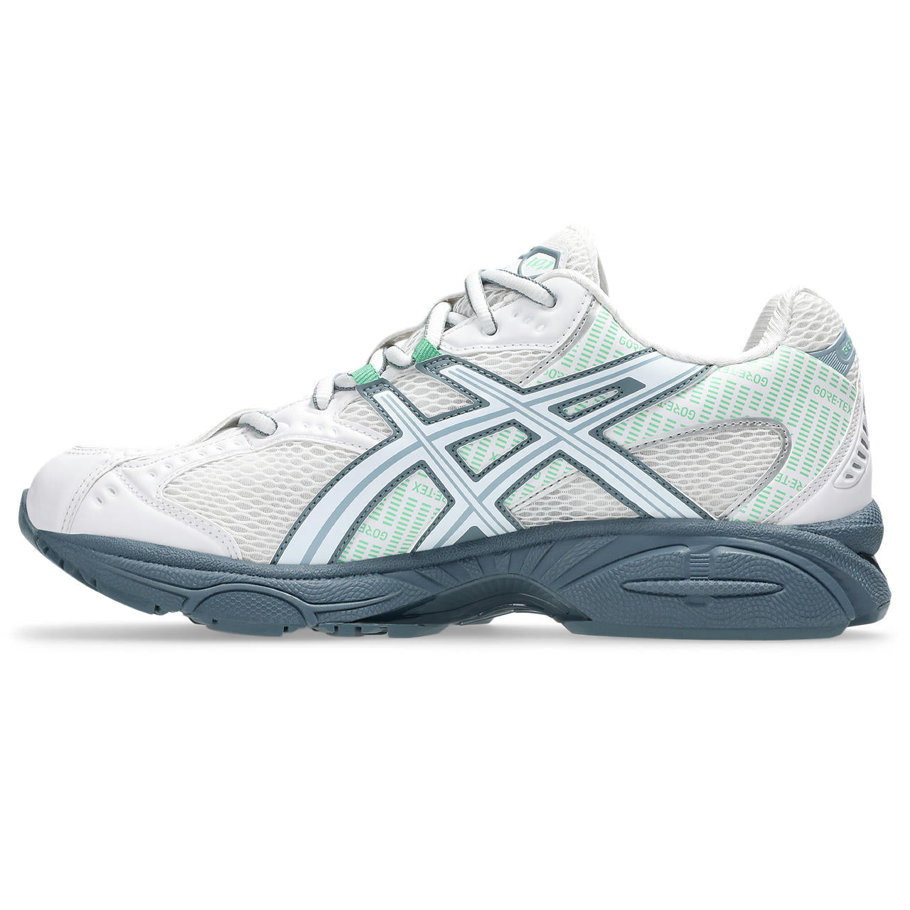 Asics Gel-Kayano 14 White / Light Green / Slate Blue