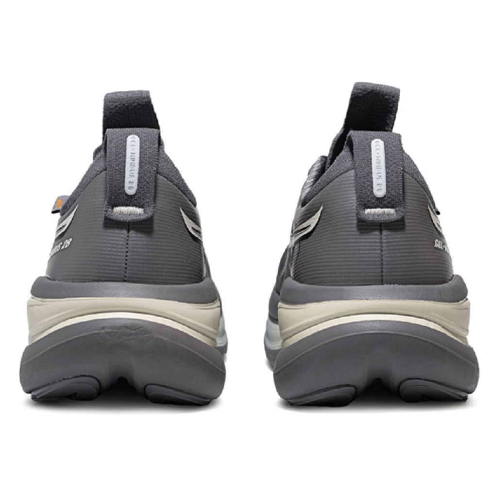 Asics Gel-Nimbus 28 Charcoal Gray / Silver / Beige