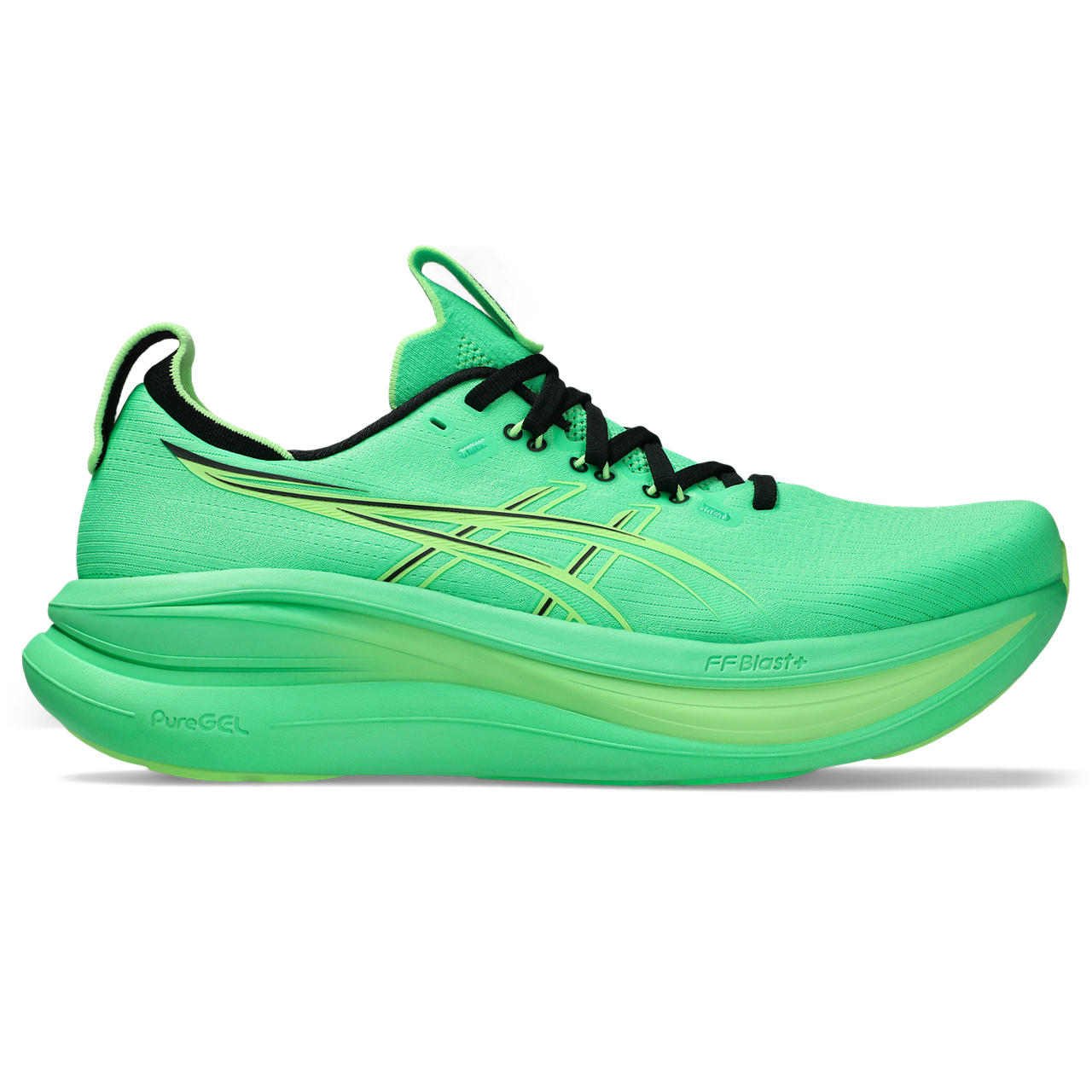 Asics Gel-Nimbus 27 Bright Green / Black