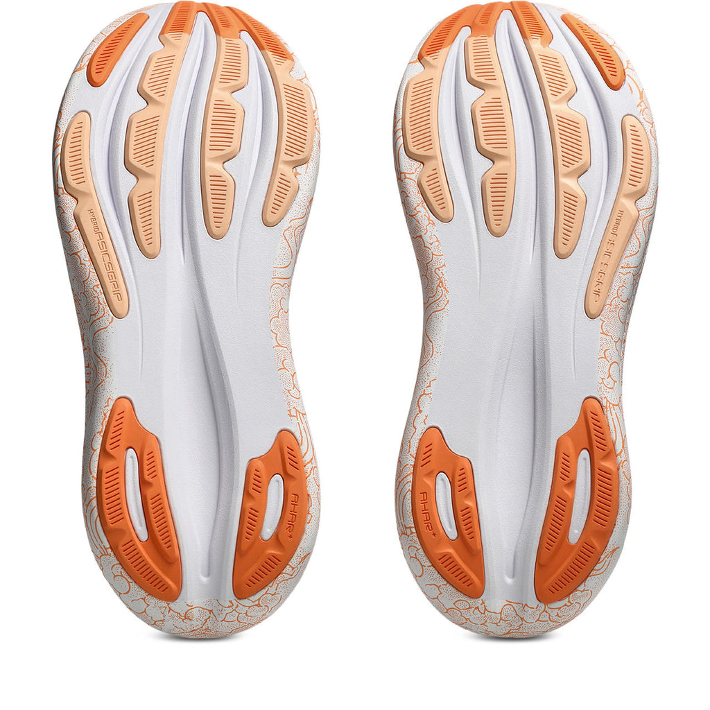 Asics Gel-Nimbus 27 White / Orange / Cloud Print