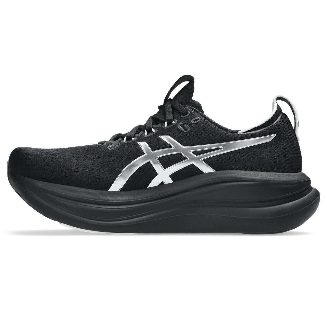 Asics Gel-Nimbus 28 – Black/Silver Running Shoe
