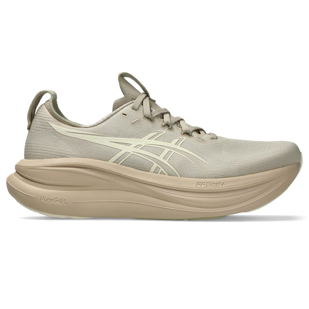 Asics Gel-Nimbus 28 – Khaki/Beige Running Shoe