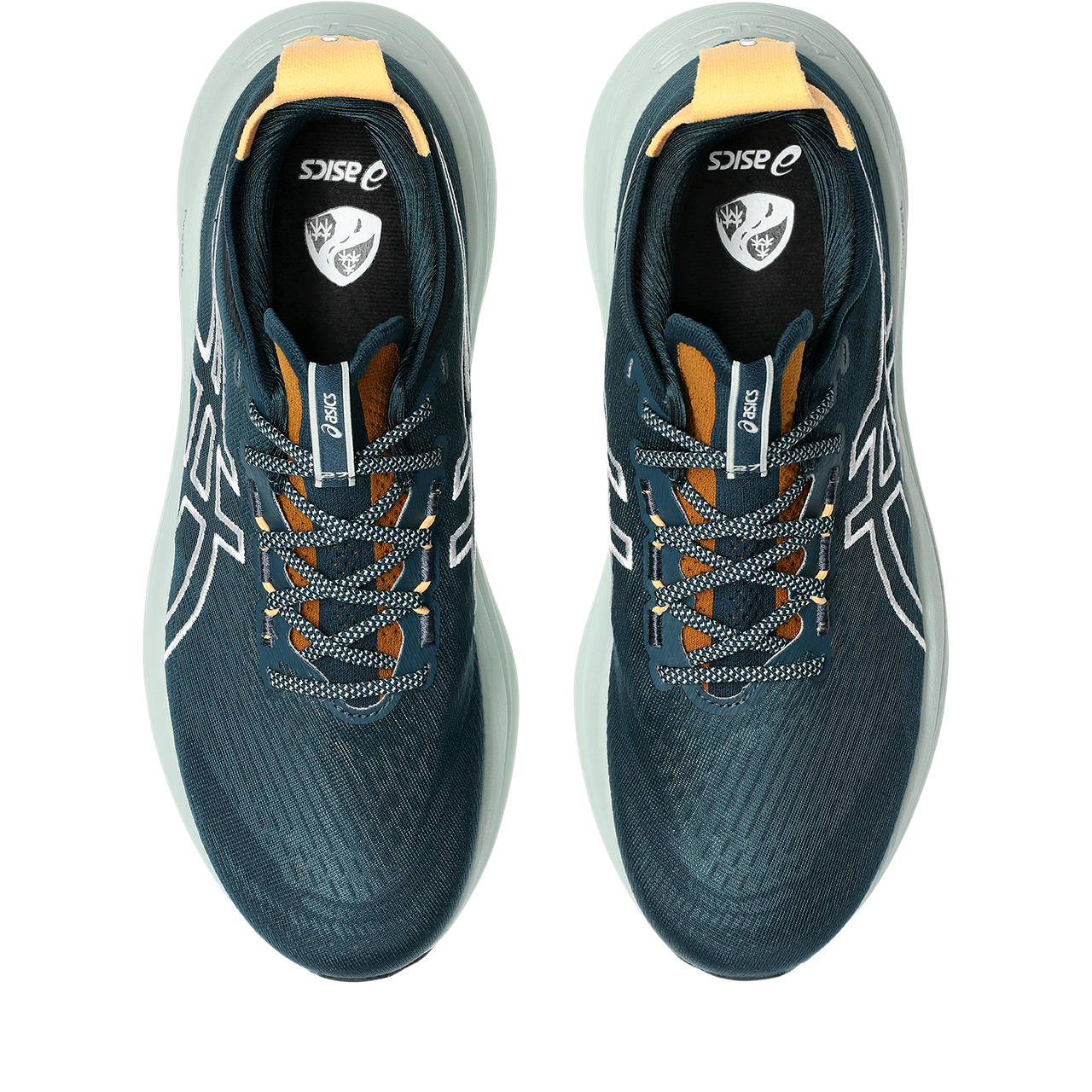 Asics Gel-Nimbus Teal Blue / White / Orange