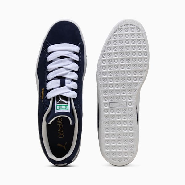 PUMA Suede Classic Navy Blue-White-Gold